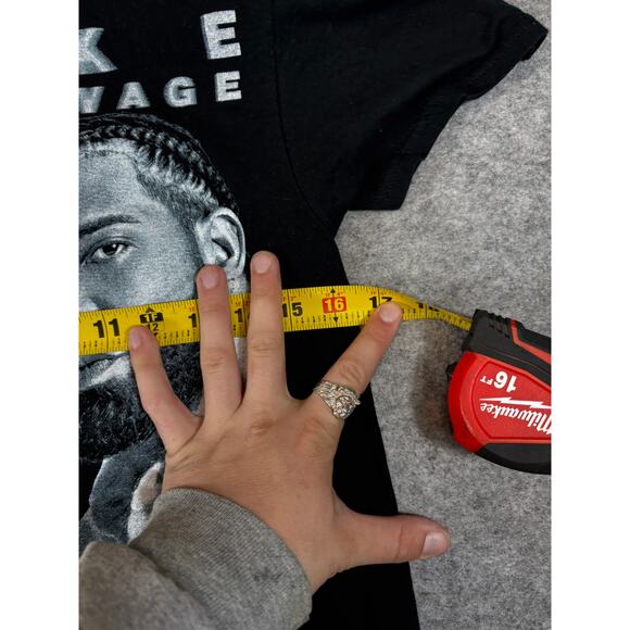 Drake 21 Savage Shirt Mens Small Black Its All A Blur Tour 2023 Rap Concert Tee - Picture 3 of 7